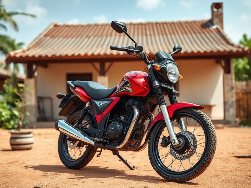 Moto Haojue 150 cc, faible kilométrage